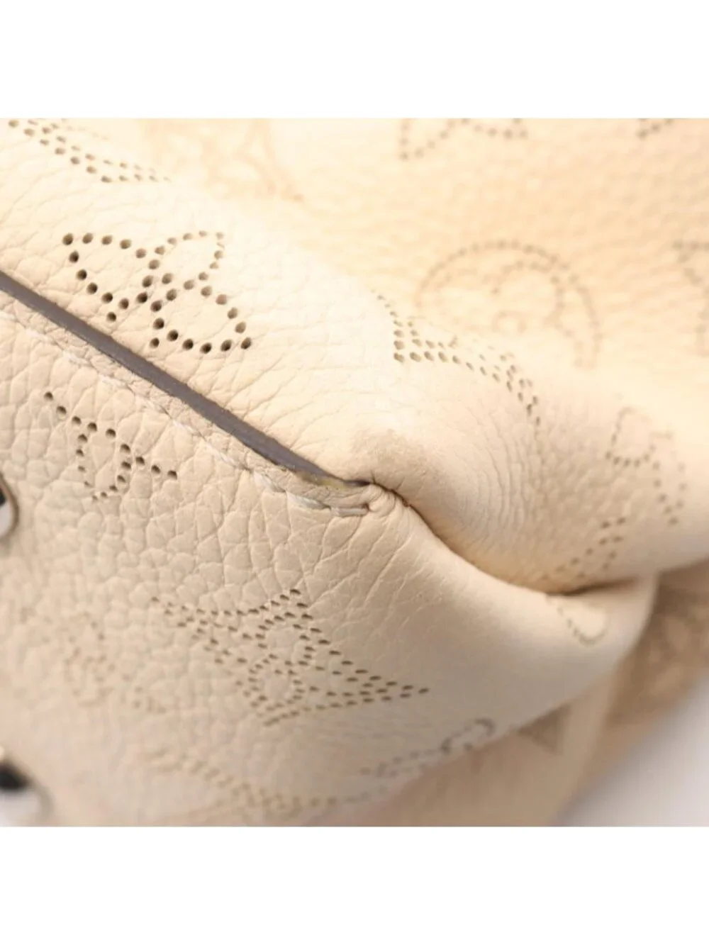 Louis Vuitton Handbag Bella Tote 2-Way Cream Leather
